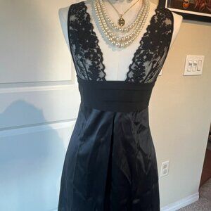 La Perla lingerie slip dress, back. US size 1. Silk & lace. Very glam NWOT